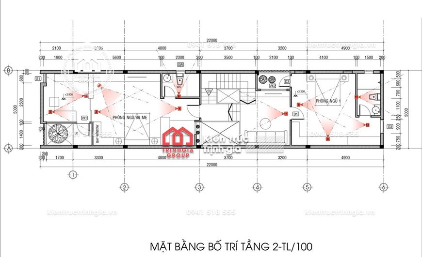 mặt bằng nội thất